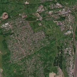 Prokop’yevsk High Resolution Satellite Map