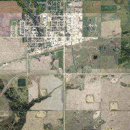 Elk Point High Resolution Satellite Map