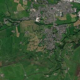 Glusburn High Resolution Satellite Map