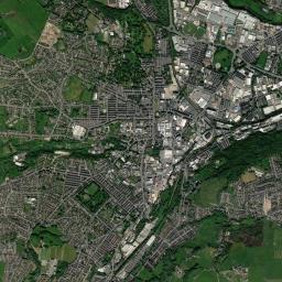 Keighley High Resolution Satellite Map