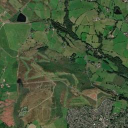 Moorside, Baildon, Shipley, West Yorkshire Satellite Map