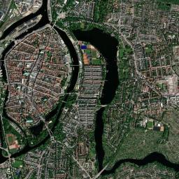 Lübeck High Resolution Satellite Map