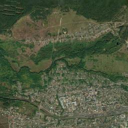 Inza High Resolution Satellite Map