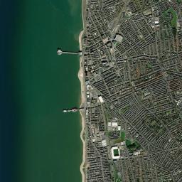 Blackpool High Resolution Satellite Map