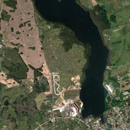 Mikołajki High Resolution Satellite Map
