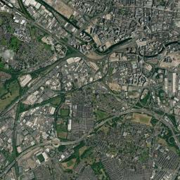 City and Borough of Leeds High Resolution Satellite Map