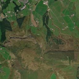 Hameldon Hill High Resolution Satellite Map