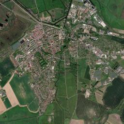 Malchin High Resolution Satellite Map