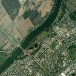 Fort Saskatchewan High Resolution Satellite Map