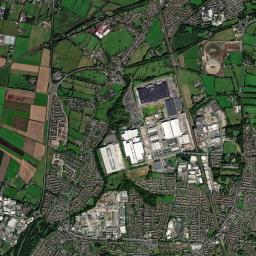 Leyland High Resolution Satellite Map