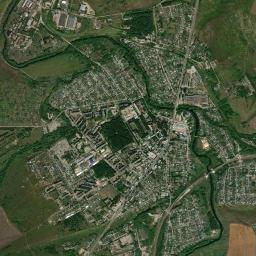 Plavsk High Resolution Satellite Map