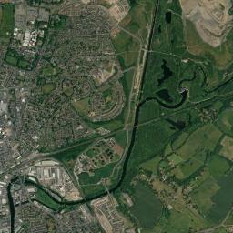 Wakefield, West Yorkshire WF1, UK Satellite Map