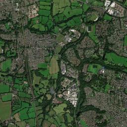 Euxton High Resolution Satellite Map