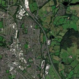 Chorley High Resolution Satellite Map