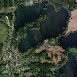 Krakow am See High Resolution Satellite Map