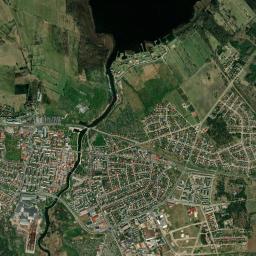 Pisz High Resolution Satellite Map