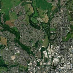 Bury High Resolution Satellite Map