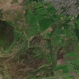 Brow Grains Road, Peak District National Park Satellite Map