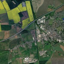 Brigg High Resolution Satellite Map