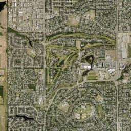 Sherwood Park High Resolution Satellite Map