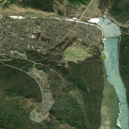 Klyuchevskiy High Resolution Satellite Map