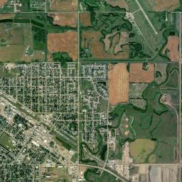 Vegreville High Resolution Satellite Map