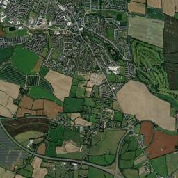Ashbourne High Resolution Satellite Map