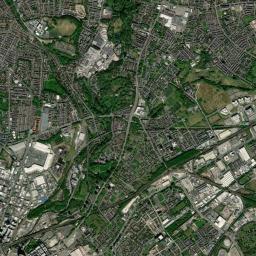 Cheetham Hill High Resolution Satellite Map