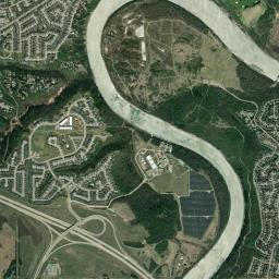 Aerial view of Terwillegar Park