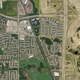 Tamarack High Resolution Satellite Map