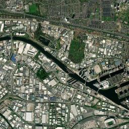 Trafford Park High Resolution Satellite Map