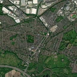Stretford High Resolution Satellite Map