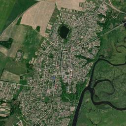 Slawharad High Resolution Satellite Map