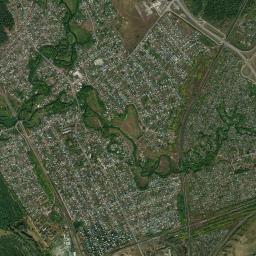 Beloyarsk High Resolution Satellite Map