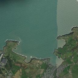 Cemaes Bay High Resolution Satellite Map