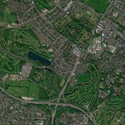 Manchester High Resolution Satellite Map