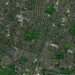 Burnage High Resolution Satellite Map