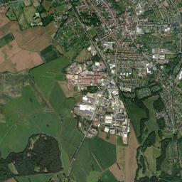 Hagenow High Resolution Satellite Map