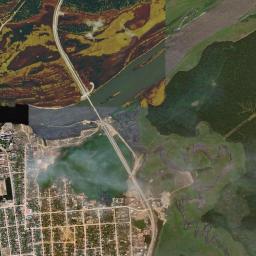 Ust’-Barguzin High Resolution Satellite Map