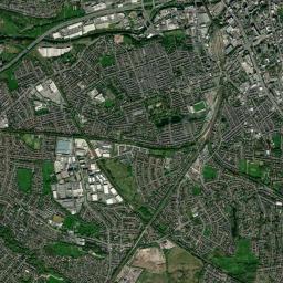 Cheadle Heath High Resolution Satellite Map