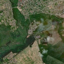 Khotsimsk High Resolution Satellite Map