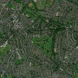 Bramhall High Resolution Satellite Map