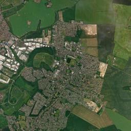 Dinnington High Resolution Satellite Map