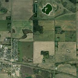 Mannville High Resolution Satellite Map