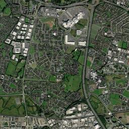 Cherry Orchard High Resolution Satellite Map