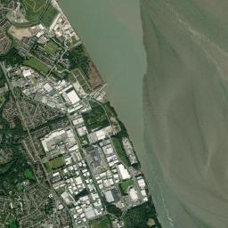 Bromborough High Resolution Satellite Map
