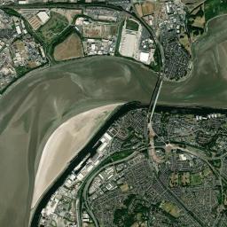 Runcorn High Resolution Satellite Map