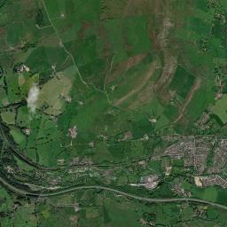 Chinley High Resolution Satellite Map