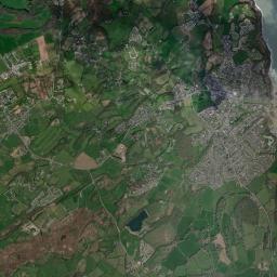 Benllech High Resolution Satellite Map