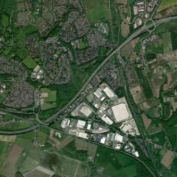 Chester Road, Warrington, Halton WA4 4GB Satellite Map